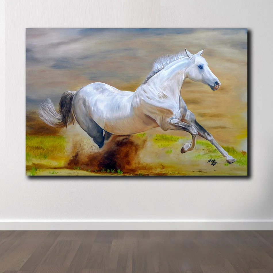 Home Decor Wall Art Wild Horse Canvas Painting Wall Pictures print for