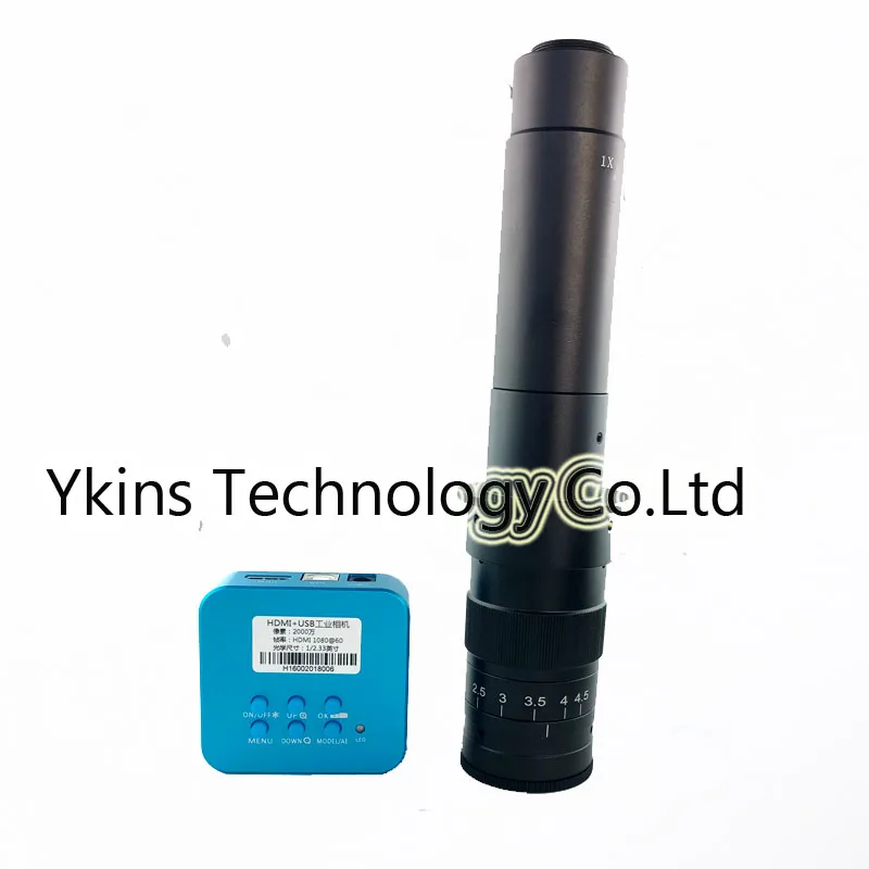 

20MP Full 1080P HDMI USB industrial video digital microscope camera +180X 300X C-Mount lens magnification zoom BGA phone repair