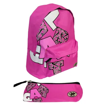 

Backpack fuchsia lyrics connection includes pencil case