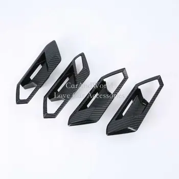 

For Volkswagen VW T-Roc TROC 2017 2018 Inner Door Handle Bowl Frame Trims Panel Cover ABS Chrome Sticker Car-Styling Accessories