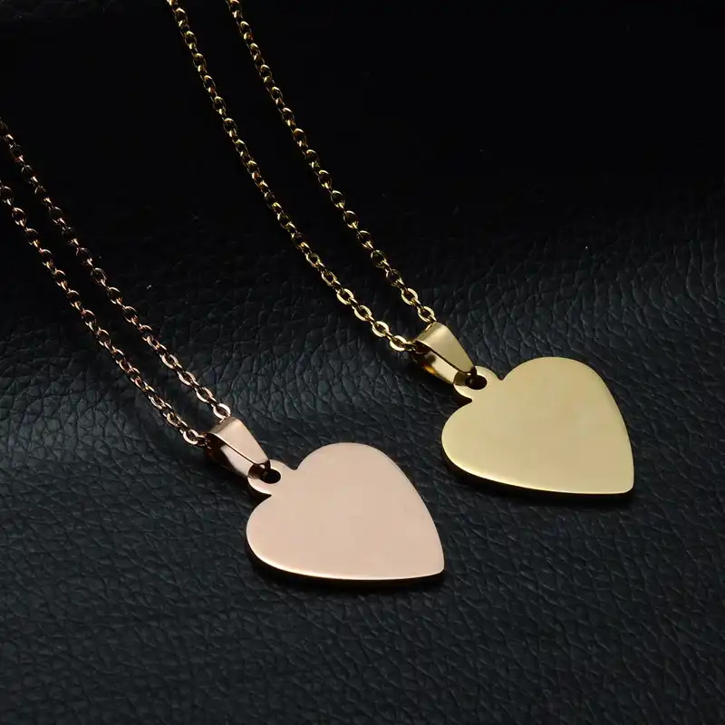 Para Hombre Y Para Mujer Collar Colgante Etiqueta Blanco Cristales Joyas Regalo Personalizado