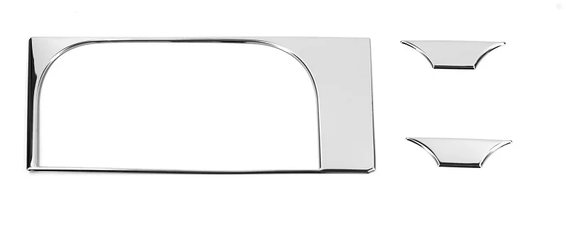 3 шт. нержавеющая сталь центральный туннель слот для чашки декоративное покрытие планки для Toyota Tundra год