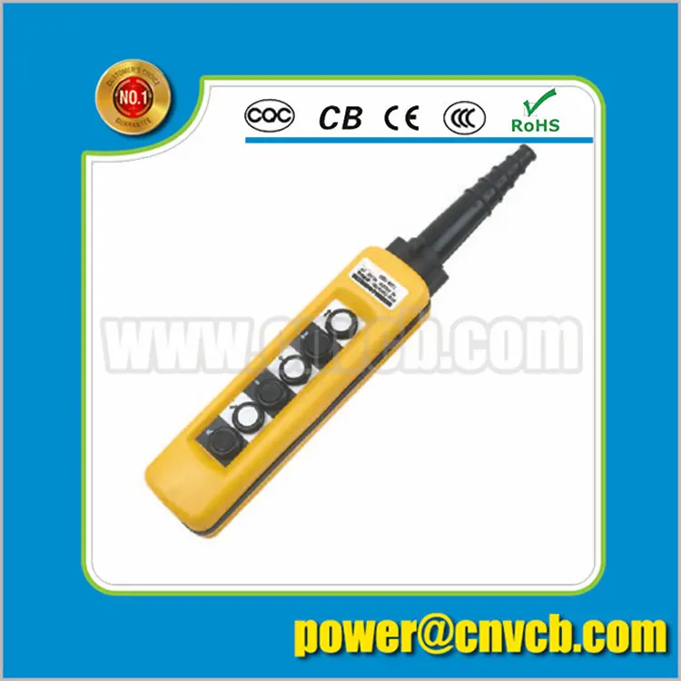 

BS14 15A start switch Two button interlocking auotomatic reset start switch crane switch
