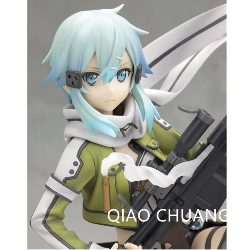 Sword-Art-Online-II-Anime-Sexy-Figures-Game-Gun-Gale-Online-GGO-Asada-Shino-Sinon-PVC