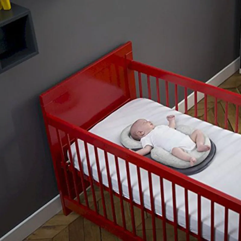 Детское гнездышко для кроватки, для новорожденного, для путешествий, складная детская колыбель, многофункциональная спальная подушка для позиционирования 0-12 месяцев