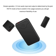 2in1 Bluetooth transmitter receiver Wireless Adapter HIFI Audio With 3.5MM Audio Input And Output For TV Bluetooth Music sender