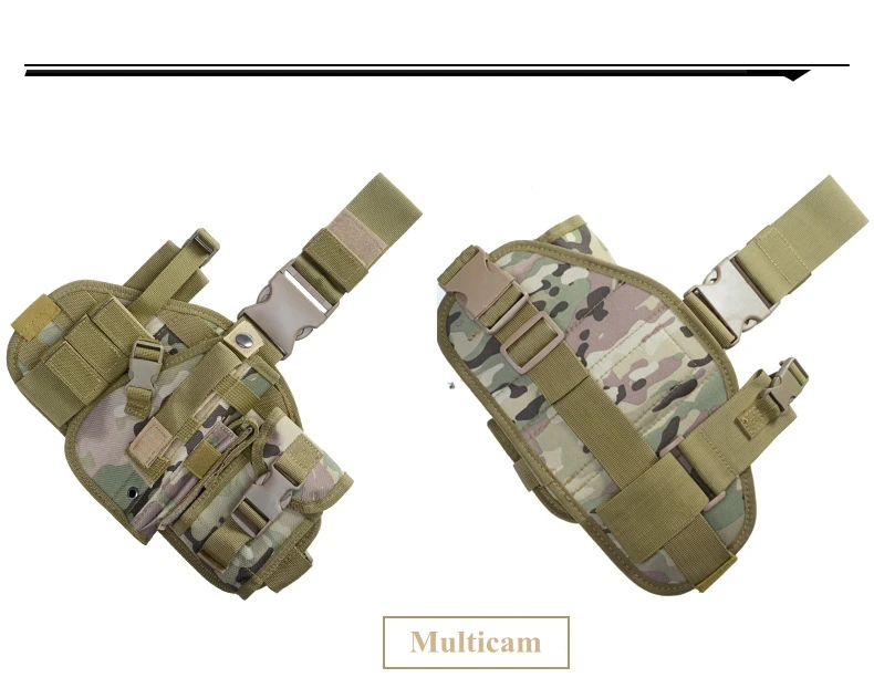 Новая тактическая кобура для пистолета, Охотничья Военная кобура для ног, регулируемая универсальная кобура для пистолета, для охоты на открытом воздухе