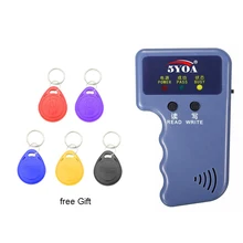 125 кГц считыватель ID карт считыватель контроля доступа с 10 шт. EM брелки RFID бесконтактная дверь для дверной системы блокировки