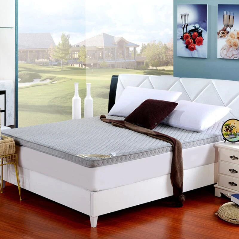 

Thickening Coral Fleece Velvet Mattress White Camel Bed Mattress Tatami carpet Sponge Mat Folding High Density Warm and Soft