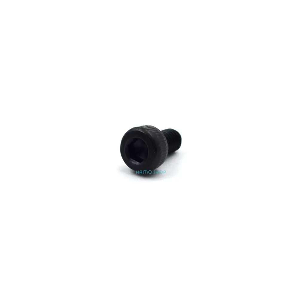 

100pcs M3x5mm Allen Hex Head Shcs Black Screws Steel Bolt Cap Hexagon Head Socket Hex