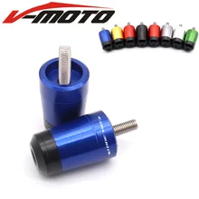 Аксессуары для мотоциклов CNC 7/8 ''22 мм рукоятки «Грипсы» крышки бара концевые заглушки для HONDA CBR300R/CB300F/FA