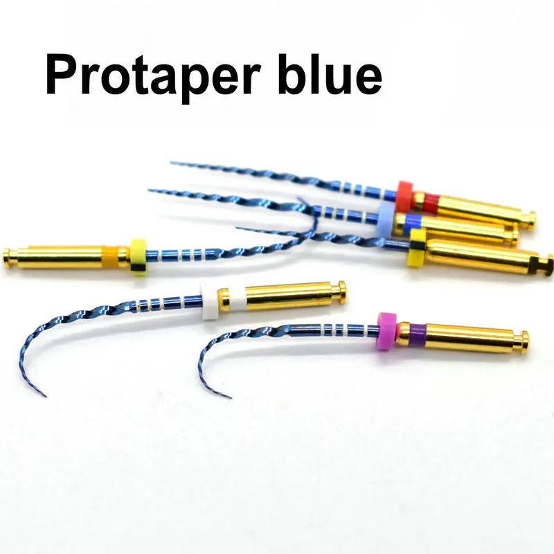 

Dental instrument superfiles blue files universeral engine use rotary files endondontic root canal NITI dentist tool