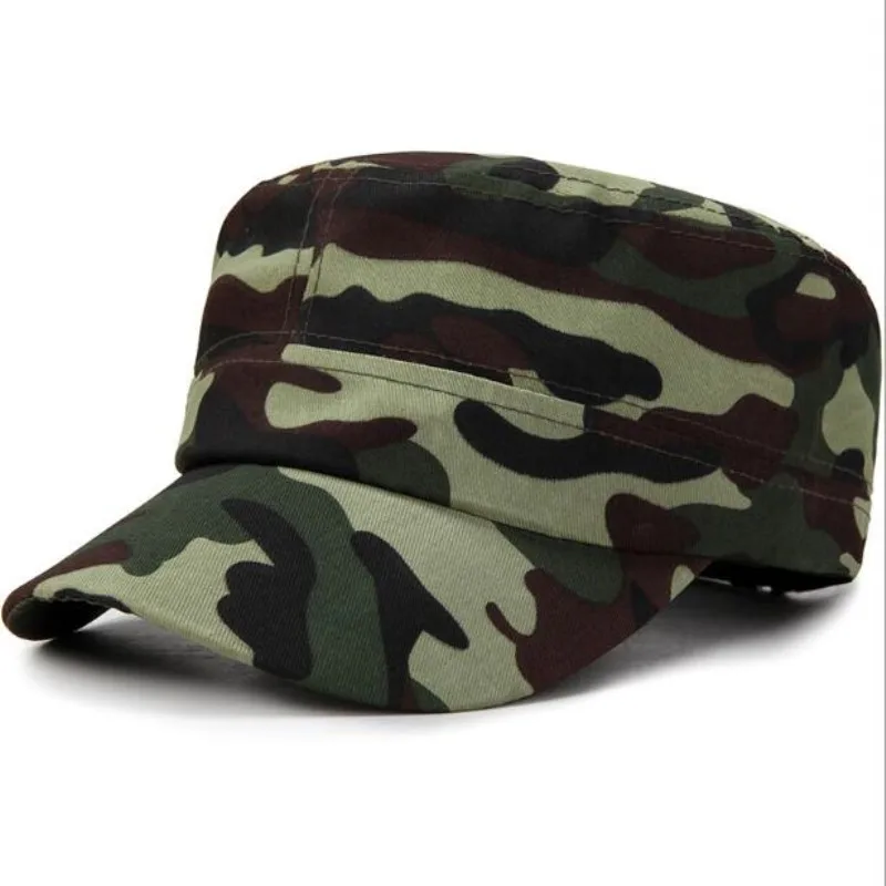 Армейская Военная камуфляжная кепка, уличная Кепка с плоским верхом, тактическая камуфляжная кепка для охоты, кепка для мужчин