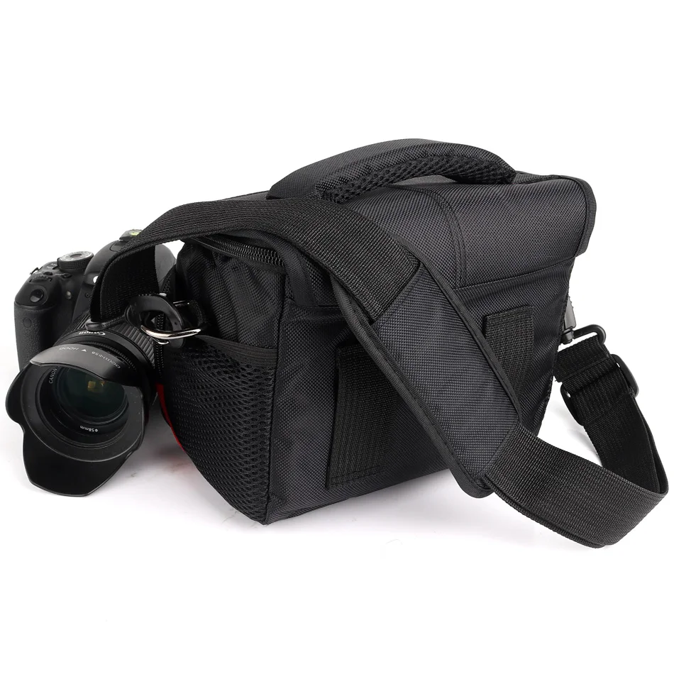 DSLR Камера сумка чехол для Canon 1300D 750D 200D 800D 600D 6D Nikon P900 B700 D3400 D3300 D5300 D5200 B500 sony A7 Mark III II A58