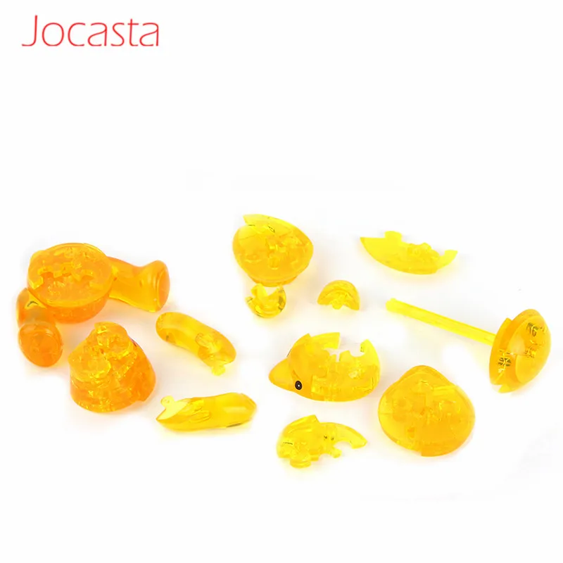 DIY Cute Bear Building Block 3D Crystal P-uzzle Jigsaw Assembly Model Baby Toys Furnish and Decorate P-uzzle Kid Educational Toy