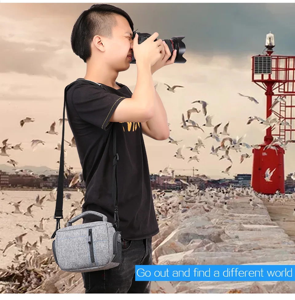 Плечевой ремешок для камеры Canon Nikon sony Pentax DSLR сумка для камеры высокого качества