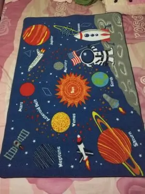 39 ''* 54'' Обучающие серии ковры солнечная система ковры для детской спальни нейлон Детский ковер для гостиной детей