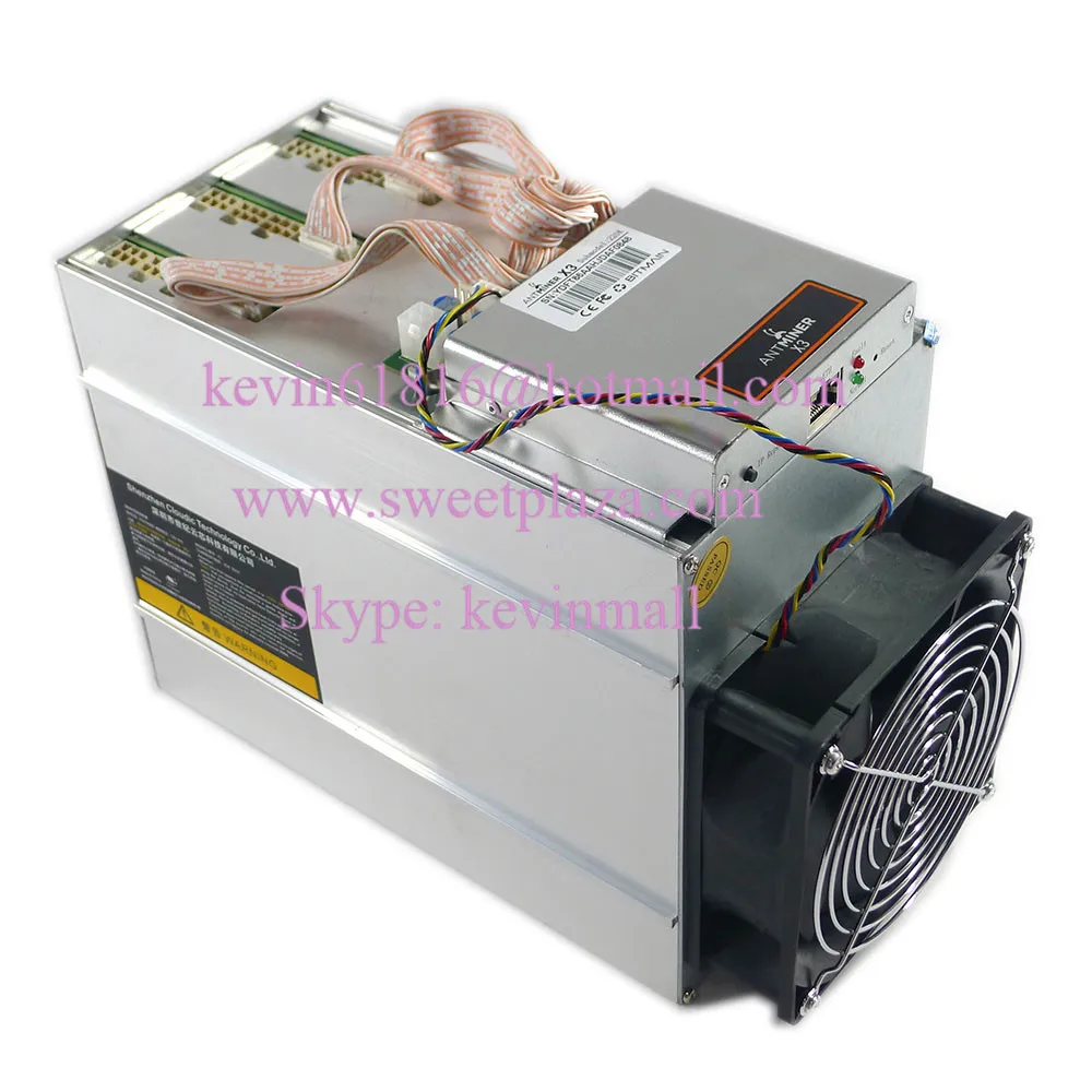 AntMiner X3 220KH/S Asic Майнер CyrptoNight майнинговая машина от битмена с хеш ЧИПАМИ BM1700