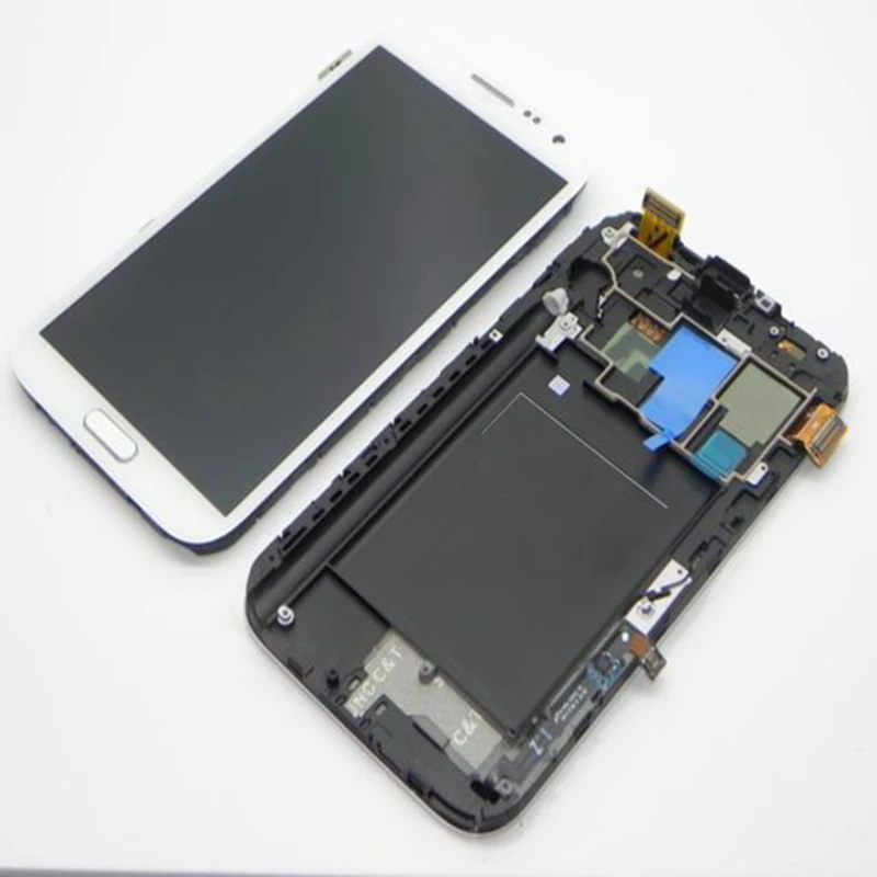 lcd touch screen galaxy note 2 free sample
