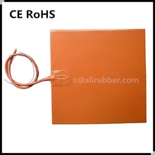 Силиконовый нагреватель кровать 12 V 300X300 MM 270 W для 3D-принтера Kossel Pro