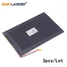 3pcs/Lot 3.7 V 3300 mah 20100150 lithium polymer battery cool than rubik’s tablet For DIY Power mobile Power bank e-book