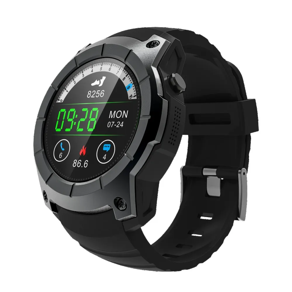 

1.3" TFT Screen GPS Sport Bluetooth 4.0 Smart Watch Fitness Tracker Support SIM Card TF Card Heart Rate Monitor