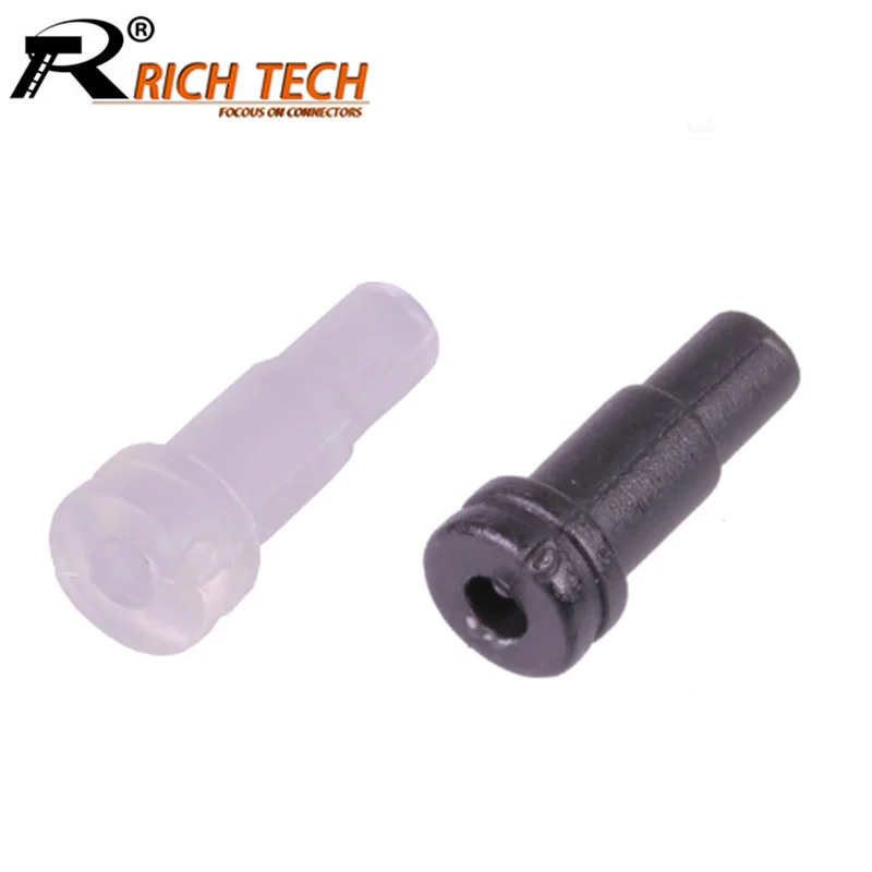 

100pcs/lot Jack 3.5MM Connector 4MM Cable Protecting Tail Wire Protecting Jacket Filling Sleeve Tail for 3.5mm Connector