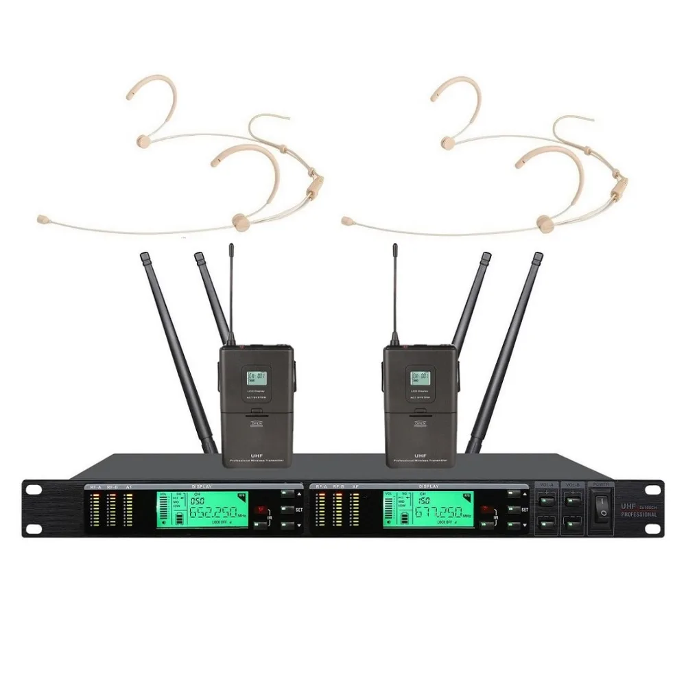 Bolymic Headset Microphone stage True Diversity High quality UHF