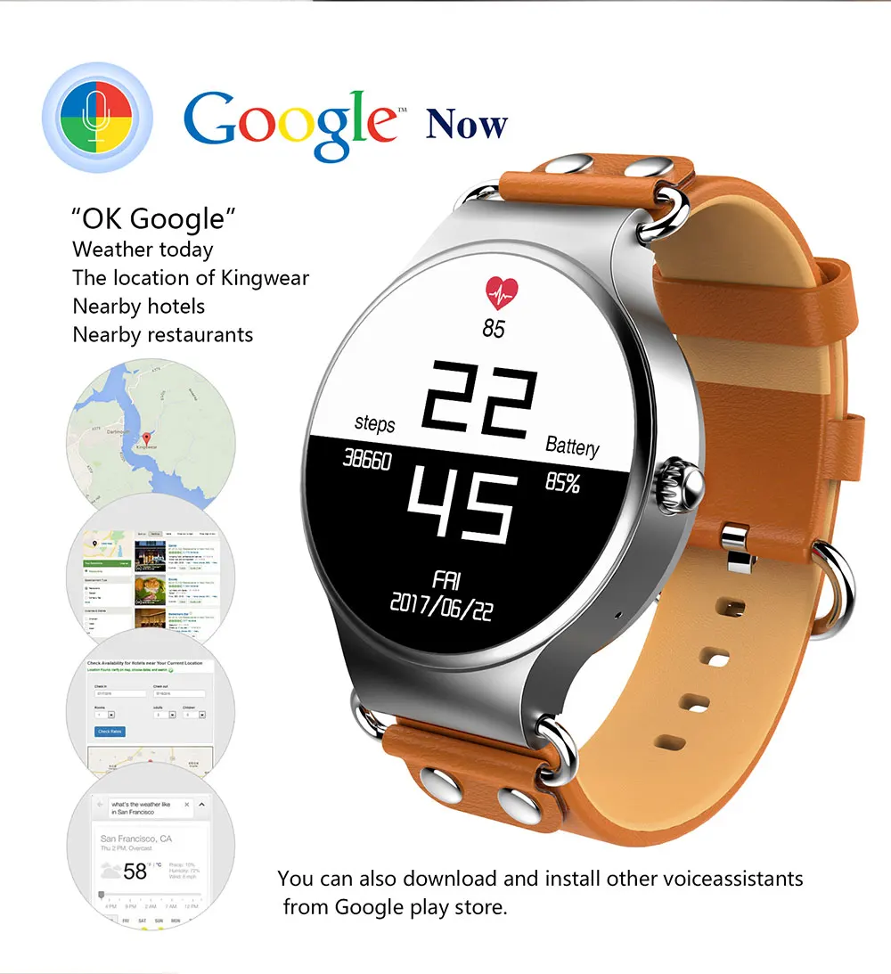 KW98 умные часы для мужчин wo для мужчин Android 5,1 3G wifi gps часы MTK6580 Smartwatch iOS Android для samsung gear S3 Xiaomi PK KW88