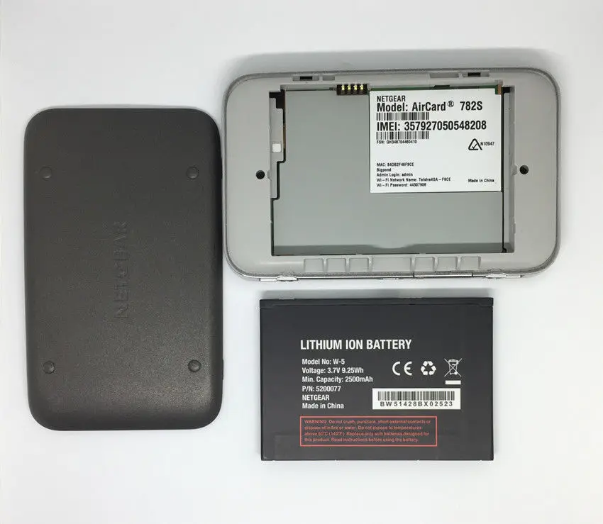  UNLOCKED 4G Router Netgear Aircard 782S (AC782S) 4G Mobile Hotspot plus 2pcs antenna