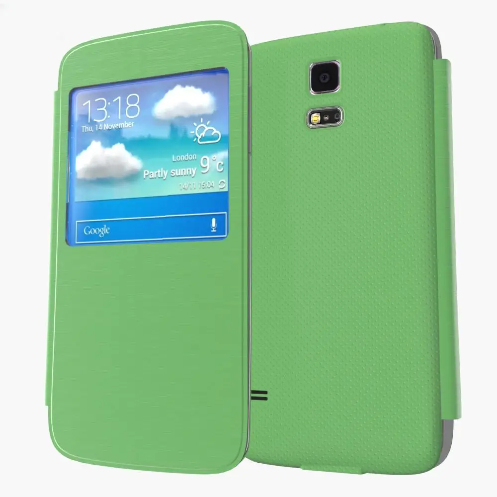 Кожаный чехол с откидной крышкой для телефона Samsung Galaxy S5 mini G800 2 шт. 15%|case for samsung