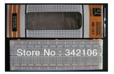 

Free Shipping!!! MB-102 breadboard experiment connecting plate with color of red and blue lines