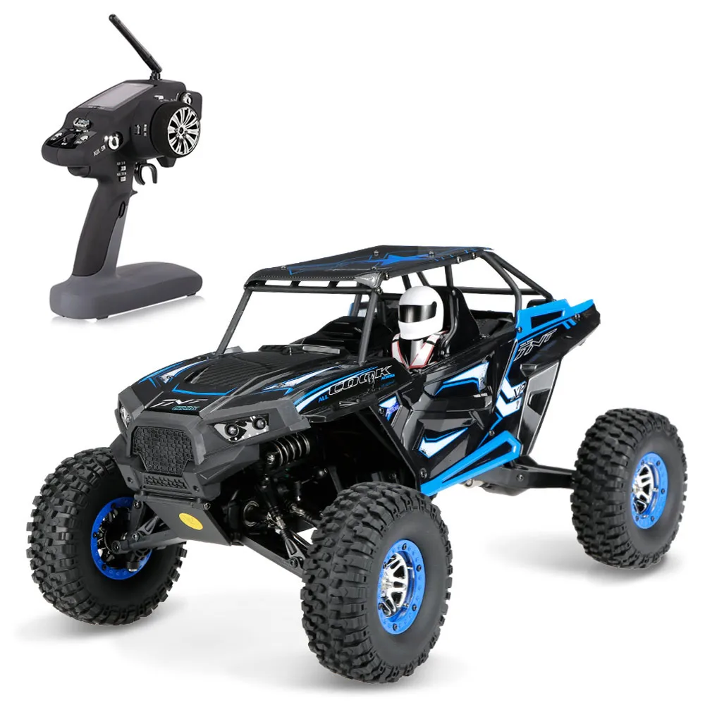 Wltoys 10428B 1/10 2,4 г 4WD 30 км/ч Rc автомобиль Рок Гусеничный подъемник RTR модель игрушки для детей