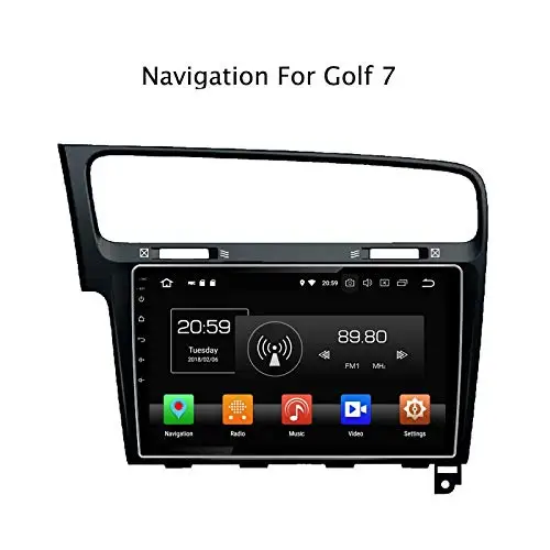10 &quotAndroid 8 0 автомобильное радио GPS навигация для VW Golf 7 2013-2018 аудио стерео без DVD