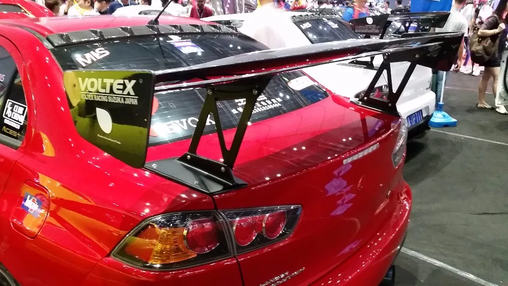 CF Evolution X Evo 10 VOLTEX задний спойлер GT WING 1600 мм углеродное волокно с алюминиевыми