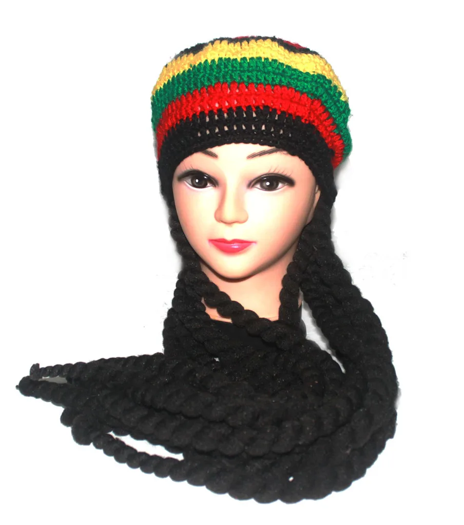 Jamaika Bob Marley Rasta Beanie Topi 