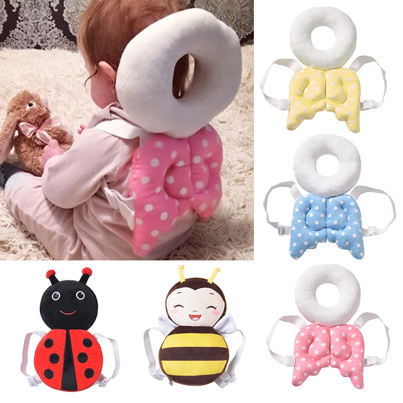

Baby Infant Toddler Newborn Head Back Protector Safety Pad Harness Headgear Cartoon Baby Kids Head Protector Safety Pad