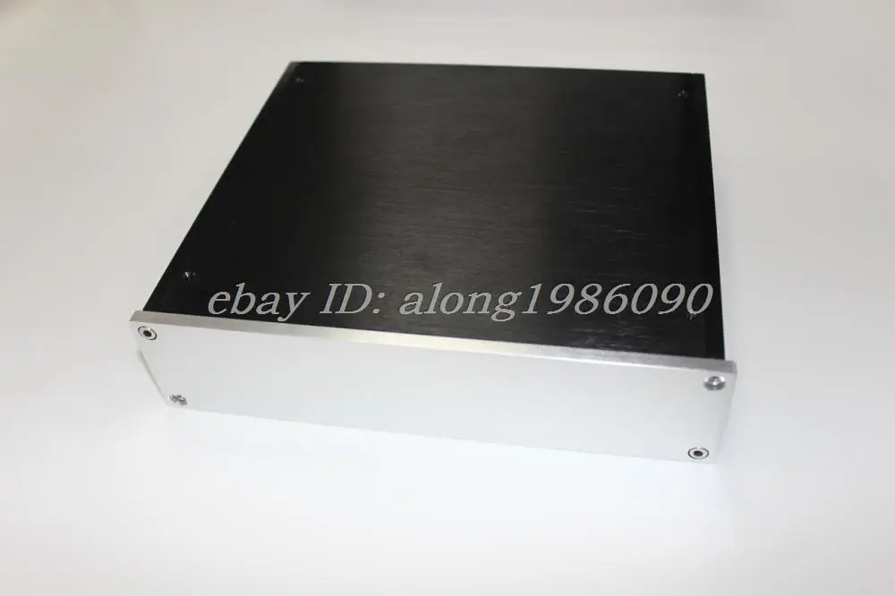 S 2205 silver panel aluminum box enclosure preamp case headphone amp chassis