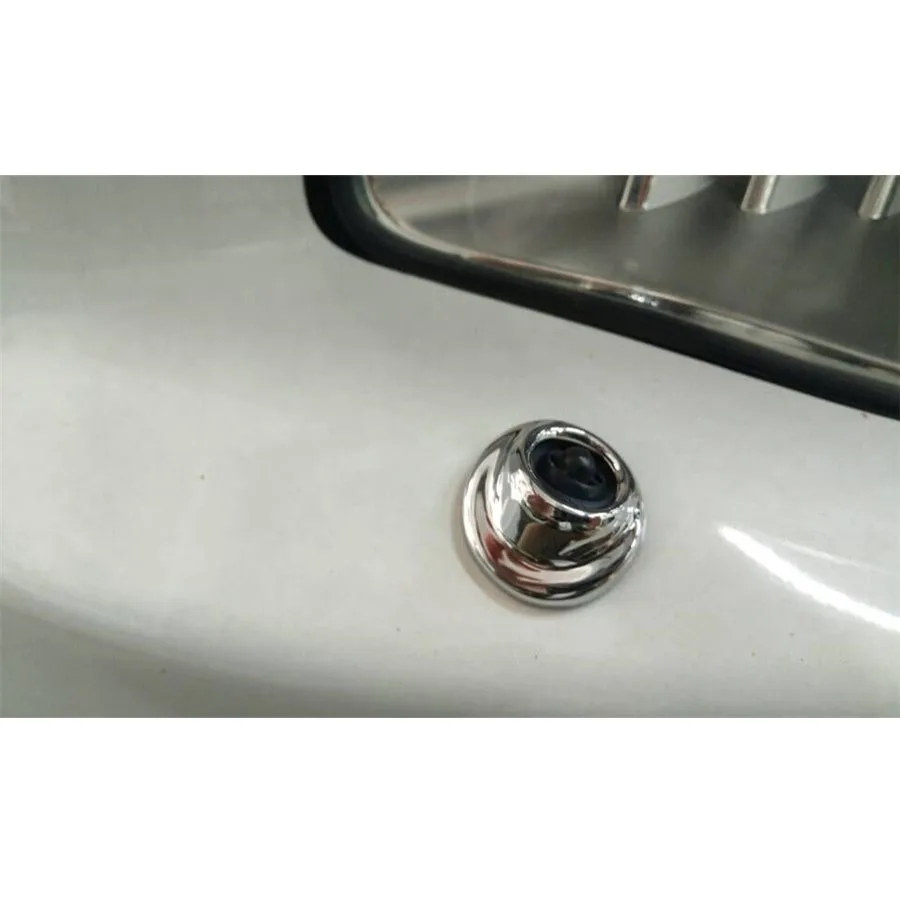 

2Pcs ABS Exterior Front Car Head Light Cleaning Wiper Water Spray Nozzle Cap Styling Cover Trim Decor For 2014-2016 Cherokee