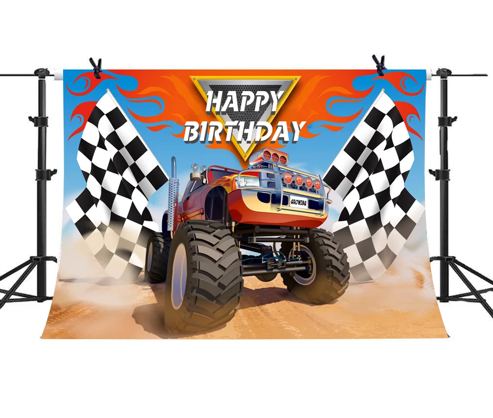 Monster Truck украшение для торта на день рождения тему "Лошадки карусели" Вечерние