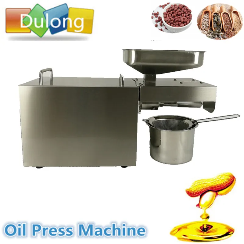 Automatic Oil Press Machine Nuts Seeds Oil Presser Pressing Machine All
