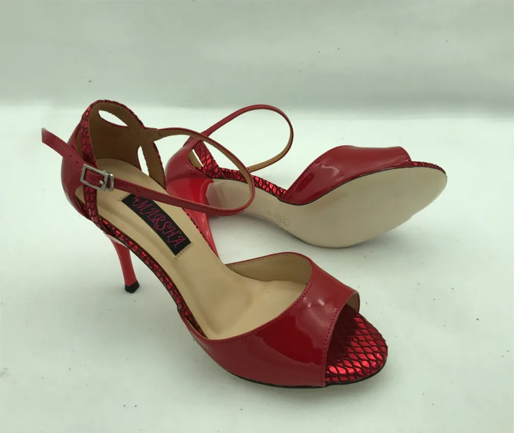 Удобная и модная танцевальная обувь для танго в Аргентине; женская обувь для свадьбы и вечеринки; T6205-6266; RL
