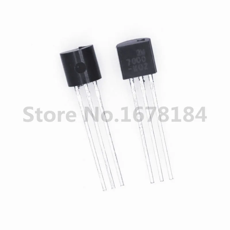 50PCS 2N7000 TO92 Small Signal MOSFET 200 mAmps 60 Volts N-Channel TO-92 | Обустройство дома