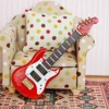 MagiDeal 4Colors 1:12 Dollhouse Miniature Music Instrument Electric Guitar for Kids Learning Educational Musical Toy House Decor ► Photo 2/6