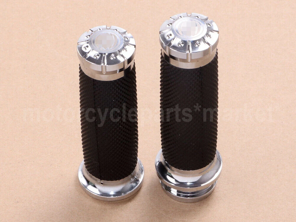

1" 25mm Aluminum Electronic Motorcycle Handlebar Hand Grips for Harley Sportster Electronic Throttle Motorbike Handle Bar
