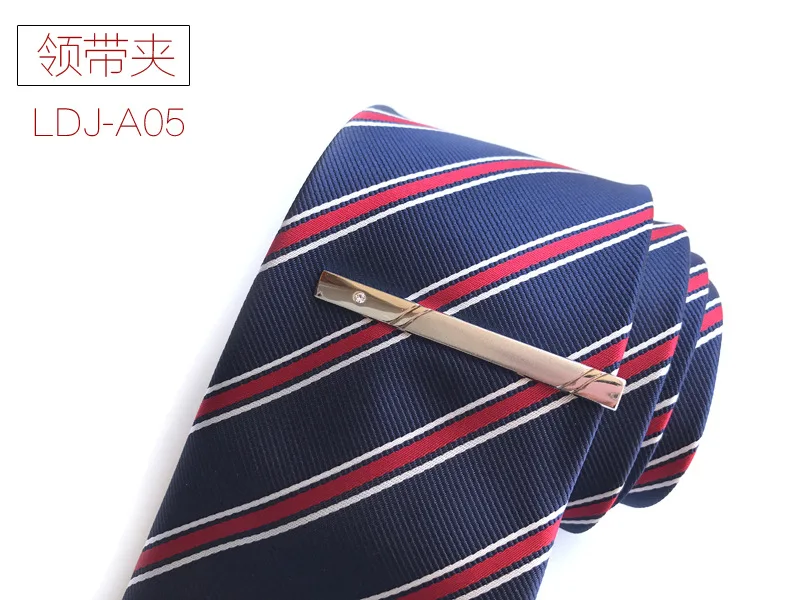 Новинка мужской официальный серебряный зажим для галстука Простой деловой зажим для галстука для мужчин Подарки для мужчин металлические трендовые мужские ювелирные изделия