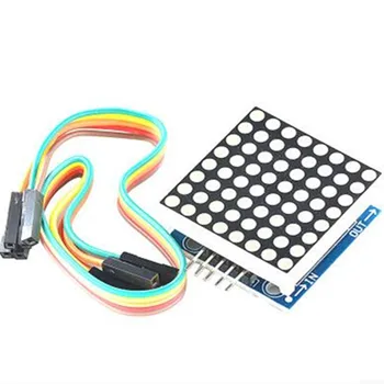 

10pcs/lot MAX7219 dot matrix module microcontroller module display module