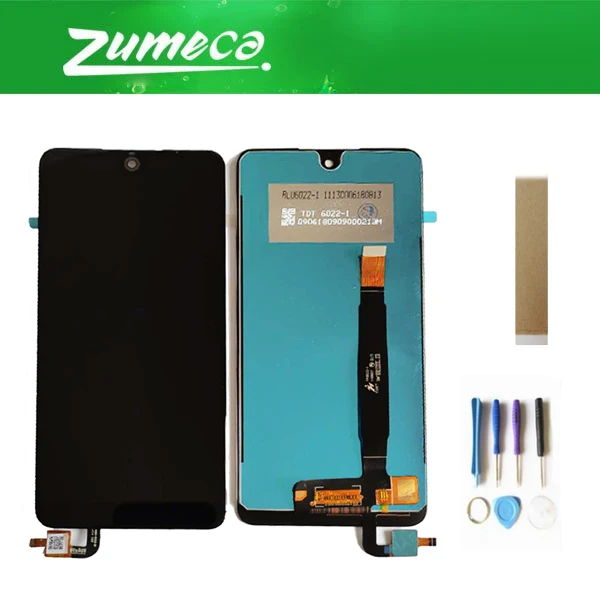 

For Wiko View 2 LCD Display Screen+Touch Screen Digitizer Assembly Replacement Part Black Color With tools & Tape