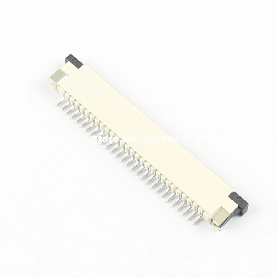 

10 Pcs Per Lot FPC FFC 1mm 1.0mm Pitch 28 Pin Drawer Type Ribbon Flat Connector Top Contact