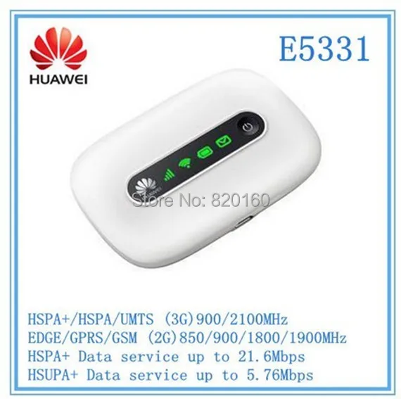 Huawei E5331 3G 21Mbps Mobile WiFi Hotspot portable Router in 3G/4G